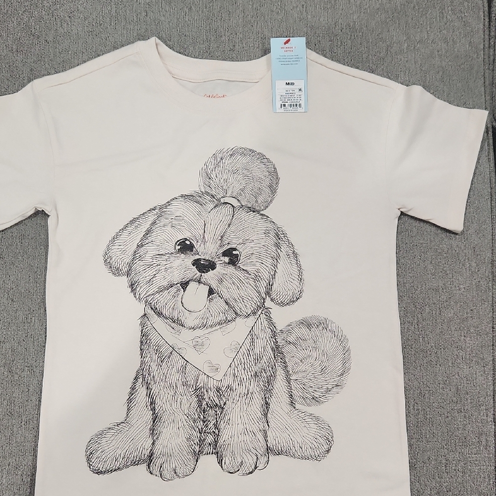 Cat & Jack Cream T-Shirt